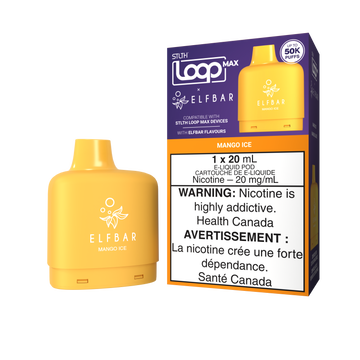 STLTH LOOP MAX X ELFBAR POD PACK - Mango Ice