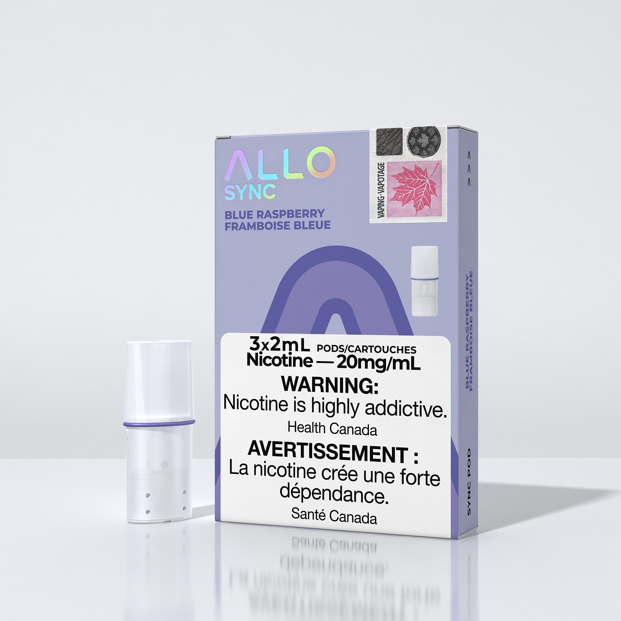 Allo-Blue Raspberry Pods