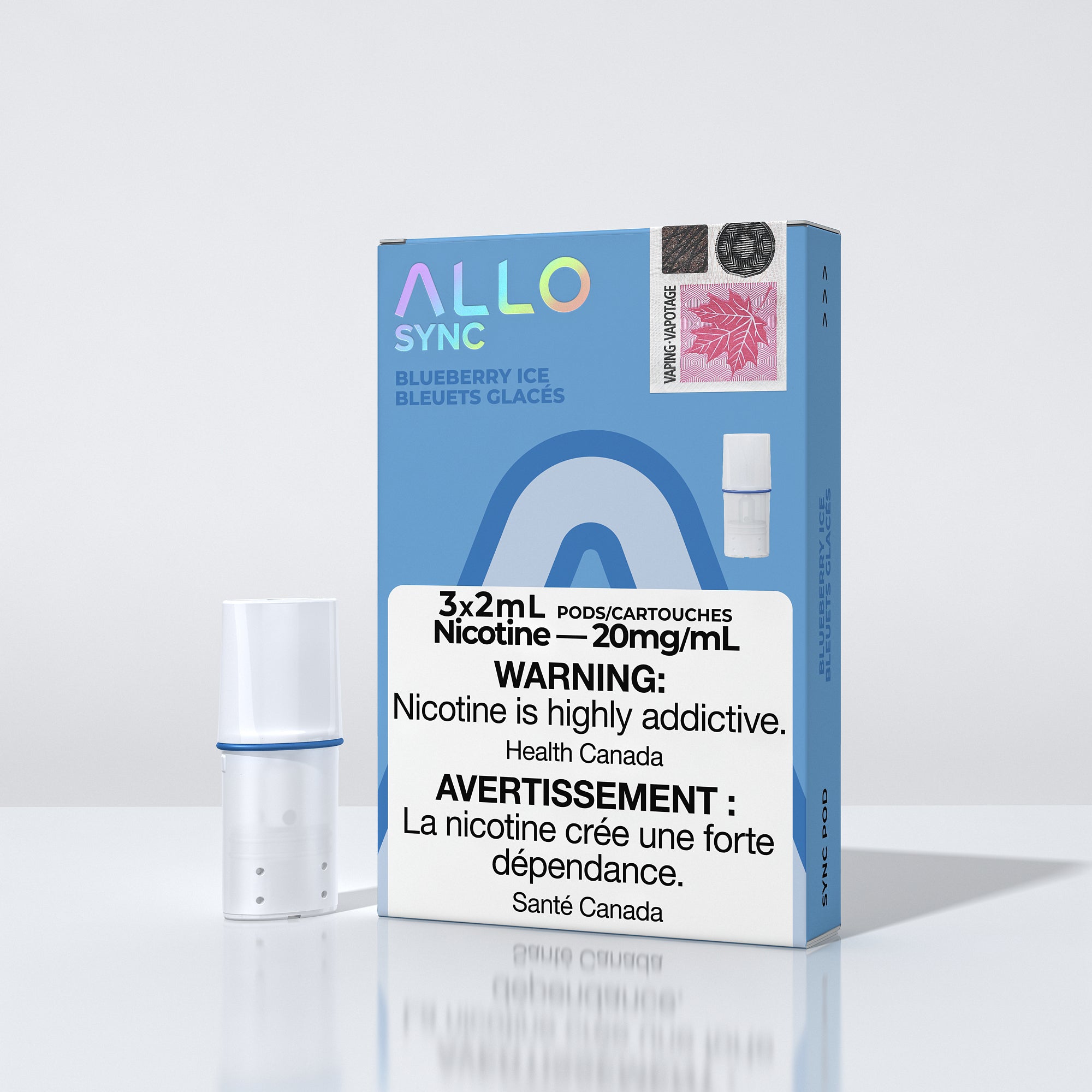 Allo-Blueberry Ice Pods