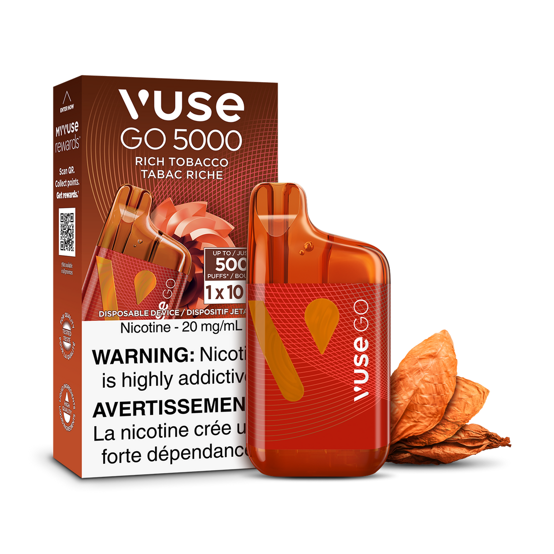 Vuse Go 5K - Rich Tobacco