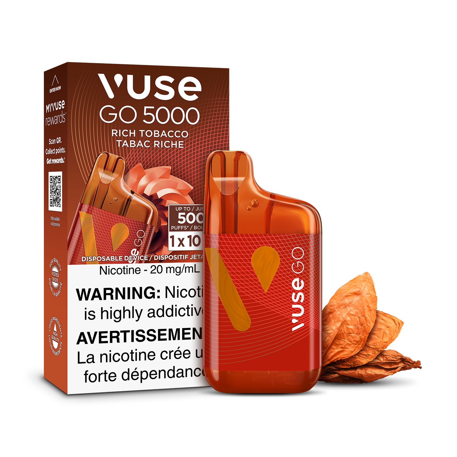 Vuse Go 5K - Rich Tobacco