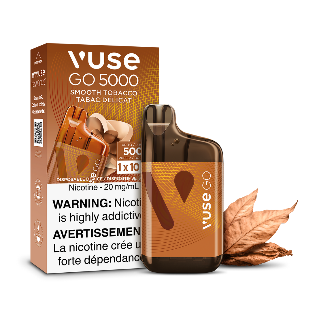 Vuse Go 5K - Smooth Tobacco