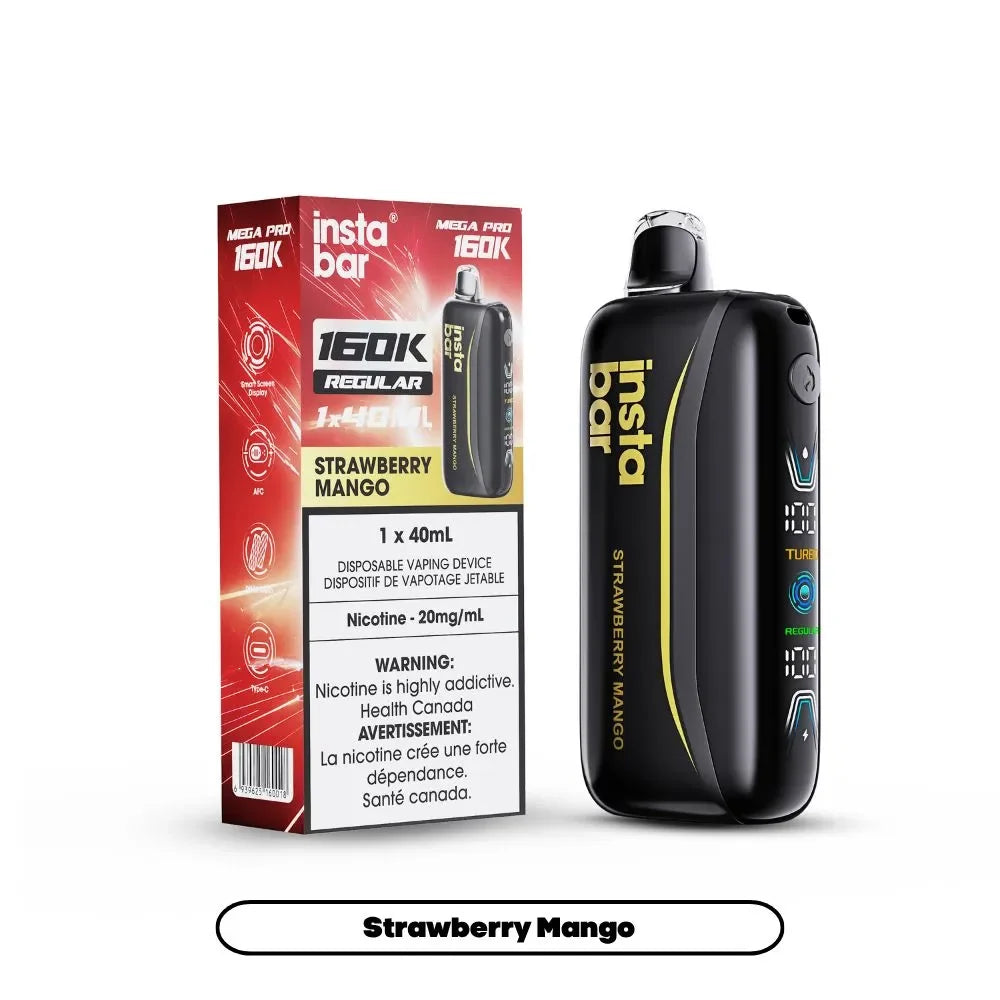 INSTA BAR MEGA PRO 160K - Strawberry Mango
