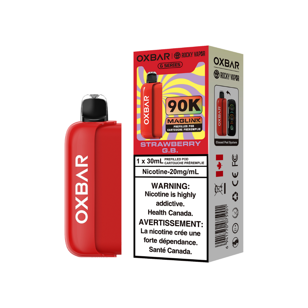 OXBAR 90K PODS - Strawberry G.B