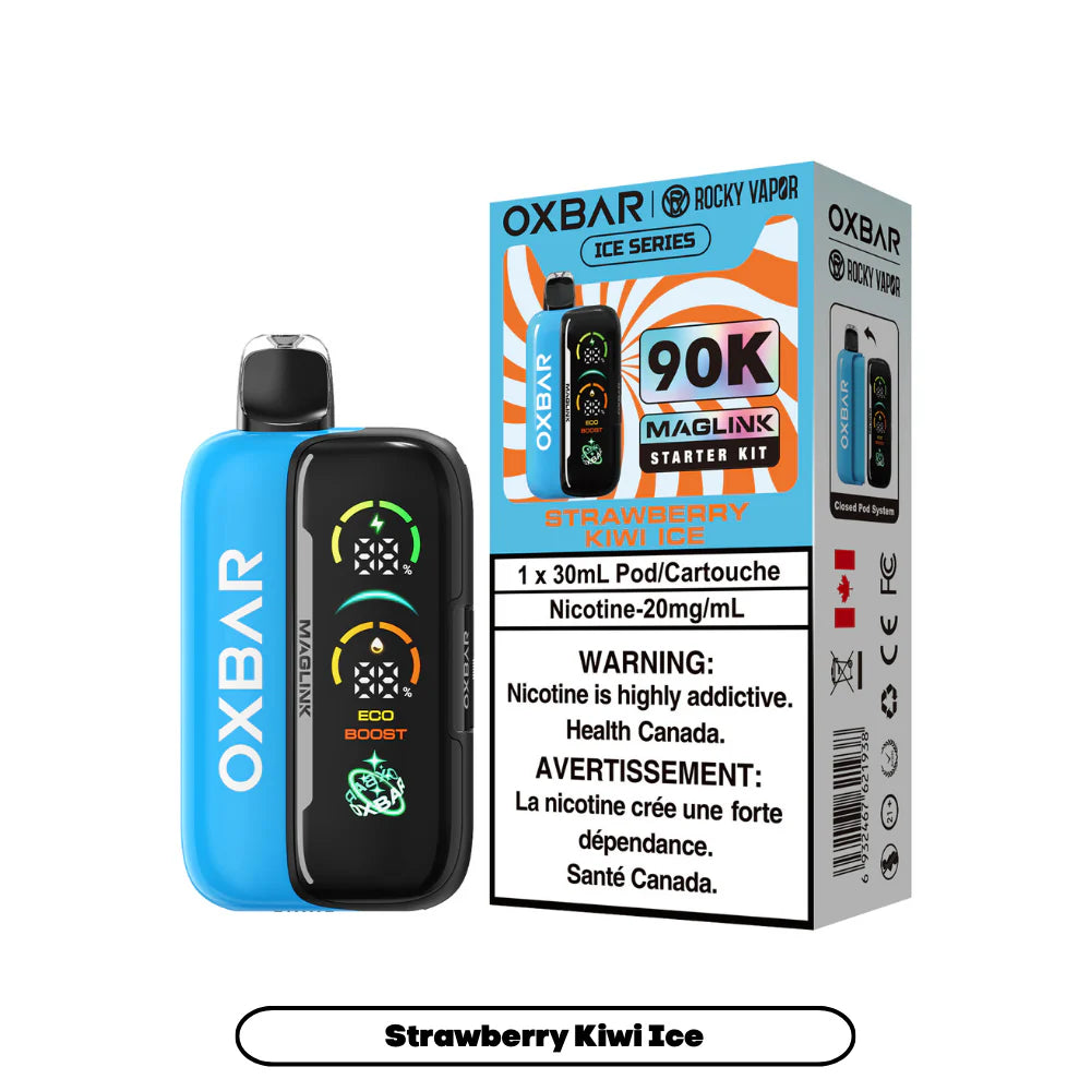 OXBAR 90K STARTER KITS Strawberry Kiwi Ice