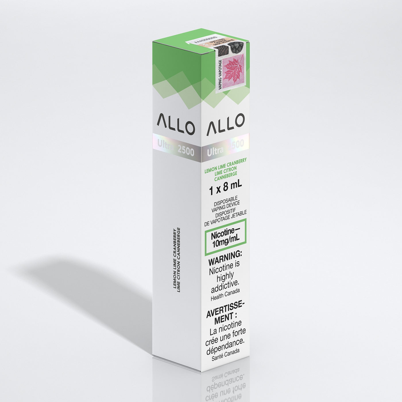 Allo 2500 - Lemon Lime Cranberry