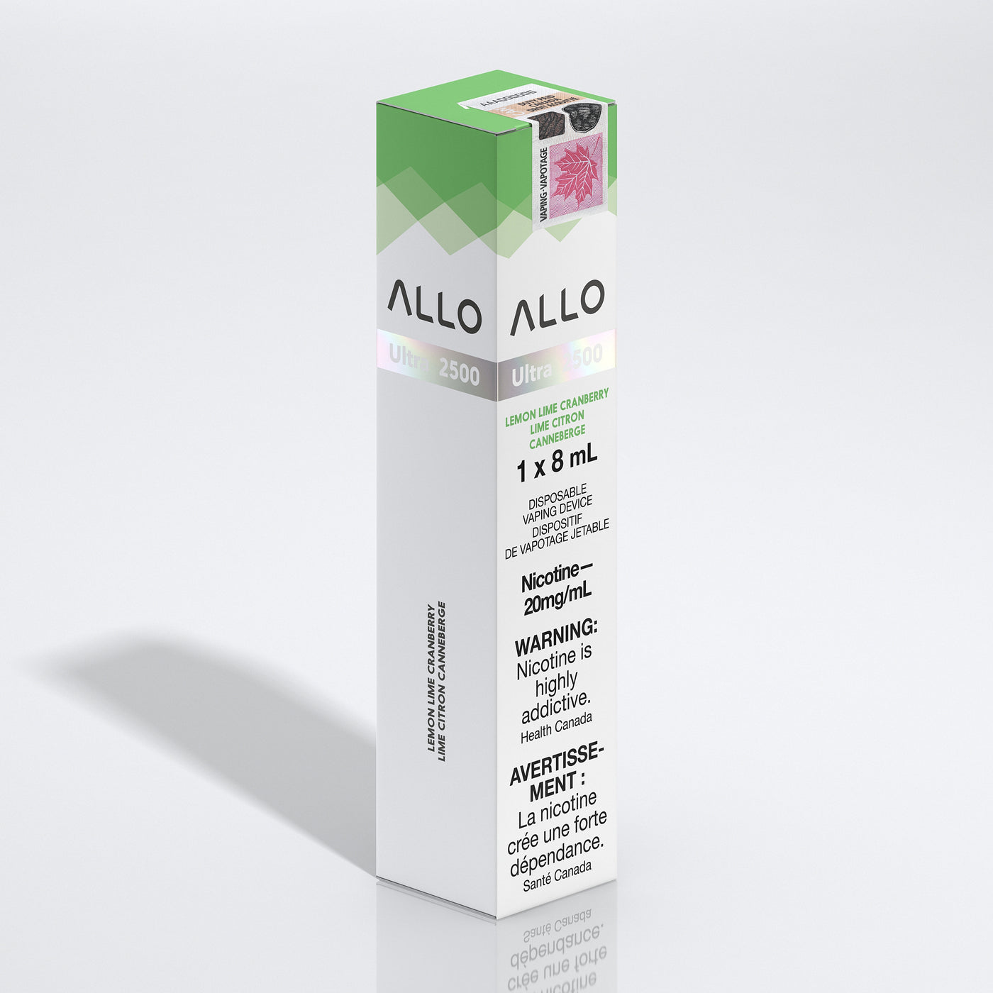 Allo 2500 - Lemon Lime Cranberry