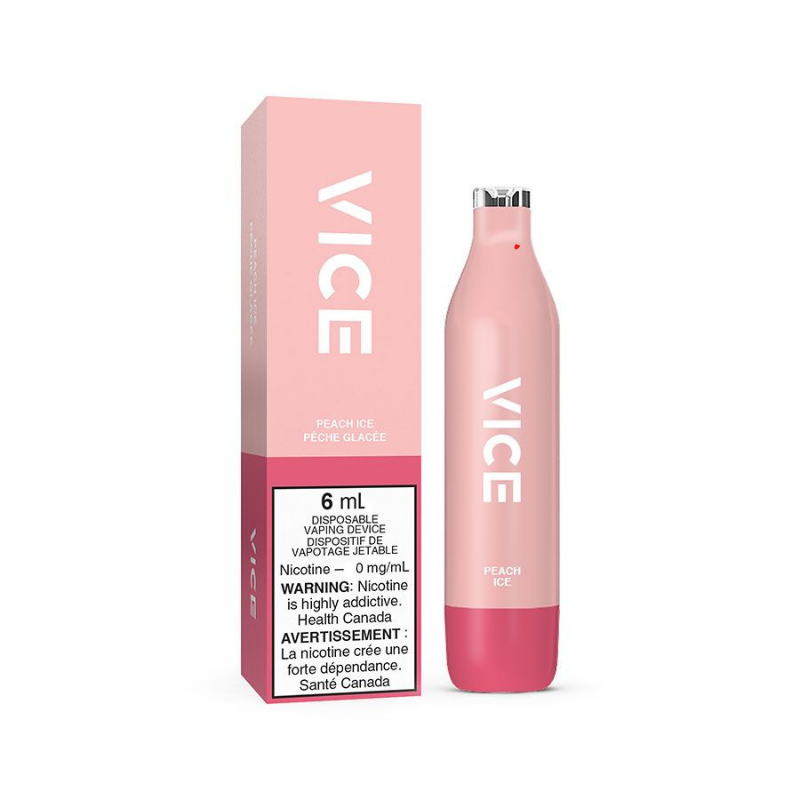 NICOTINE FREE VICE 2500 PEACH ICE