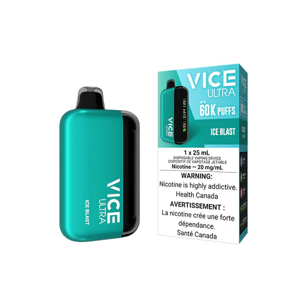 Vice Ultra 60K Disposable Vape - Ice Blast