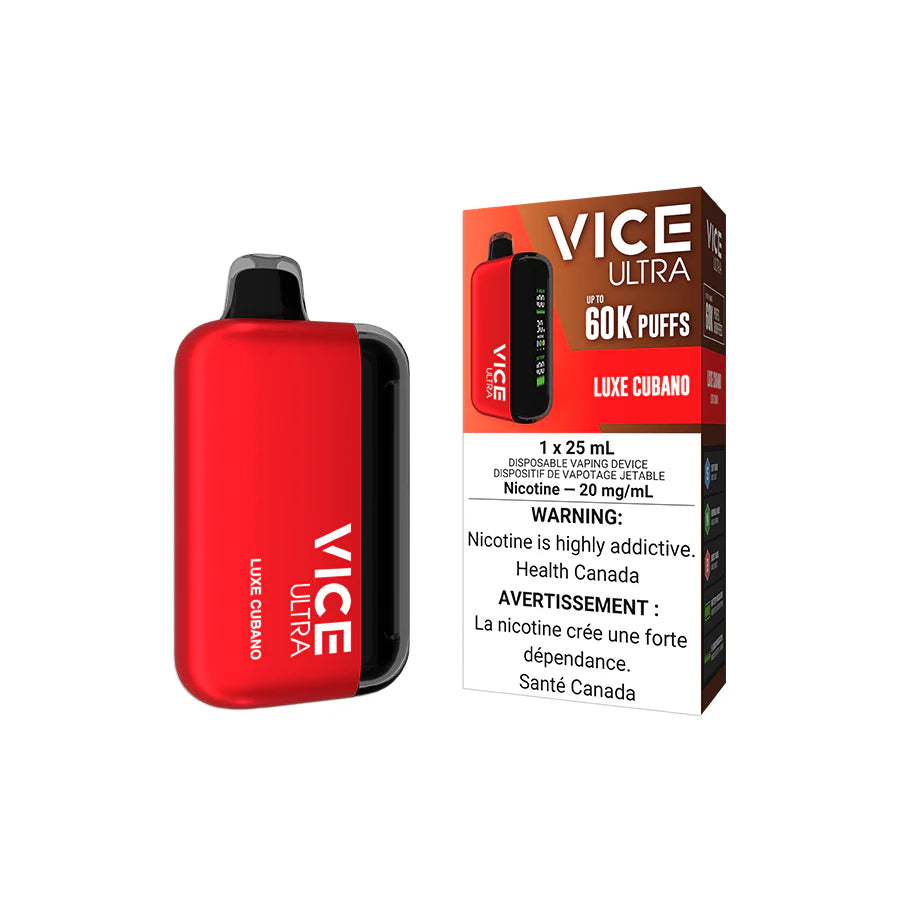 Vice Ultra 60K Disposable Vape - Luxe Cubano