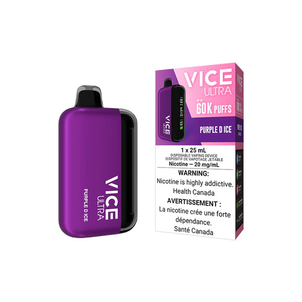 Vice Ultra 60K Disposable Vape - Purple D Ice