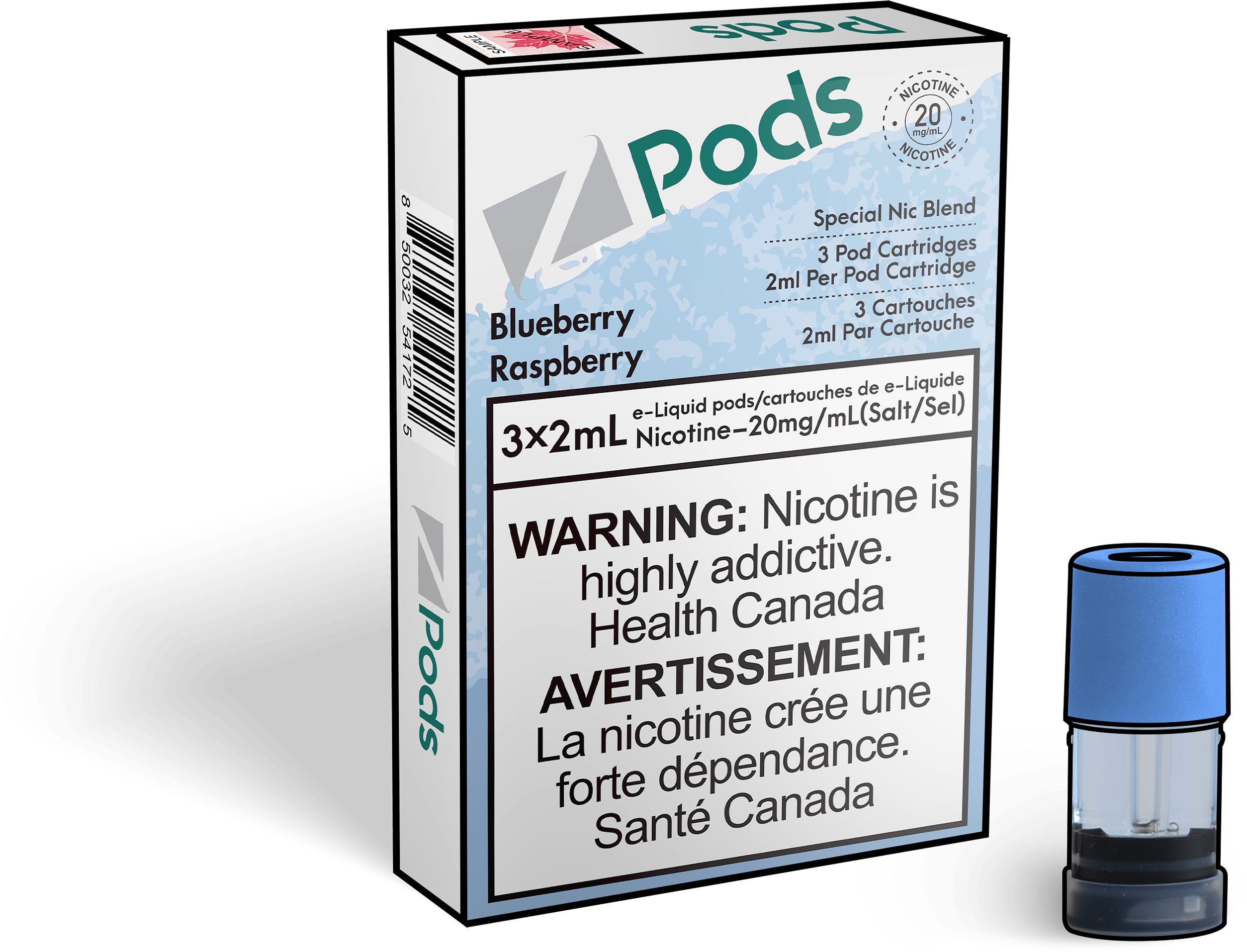 Z Pods-Blue Raspberry