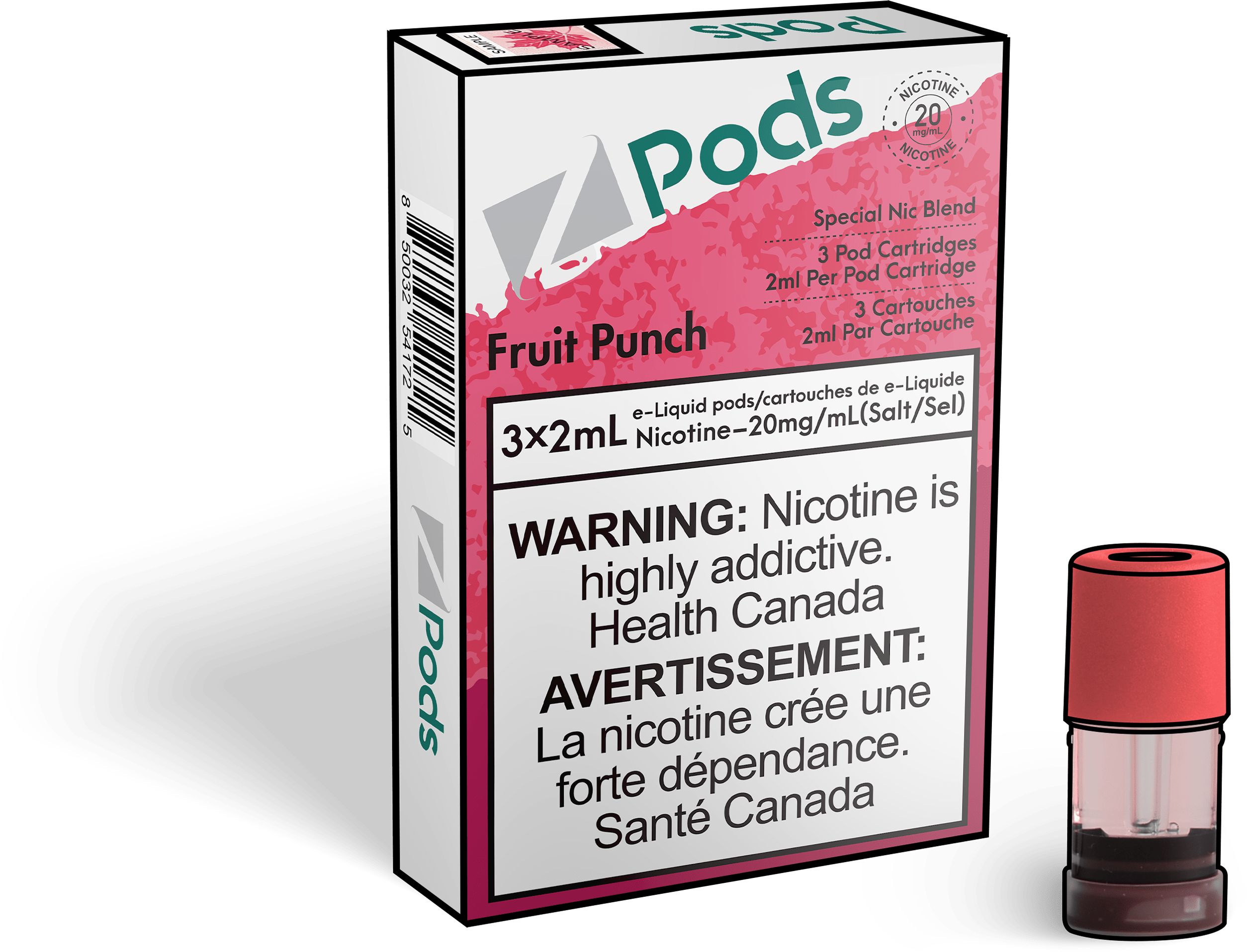 Z PODS-Fruit Nectar (Fruit Punch)