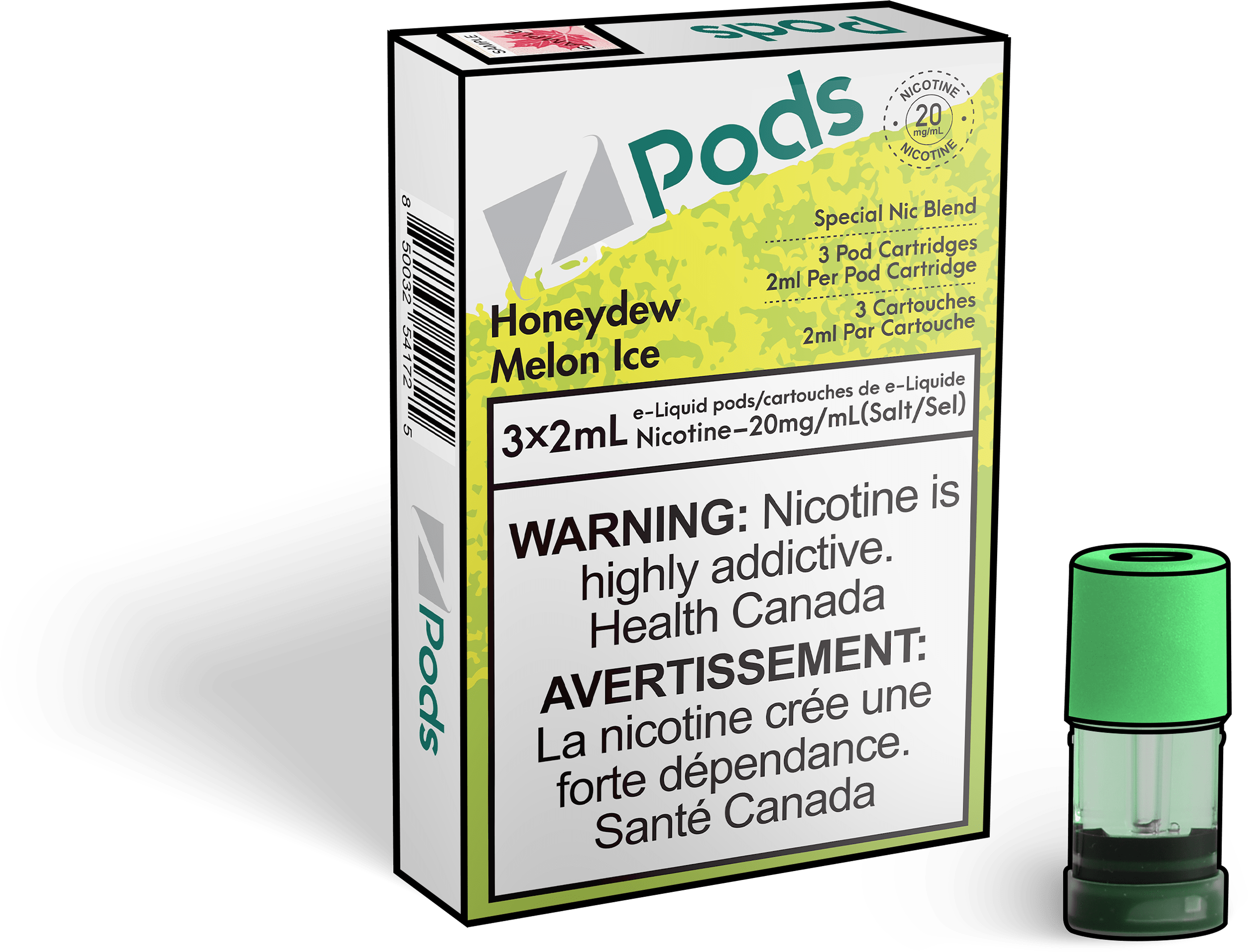 Z PODS-honeydew melon ice