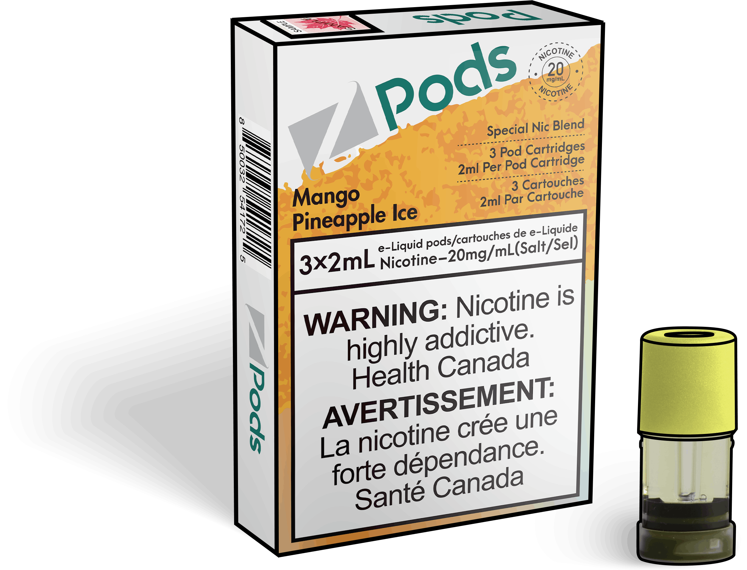 Z Pods-Mango Pineapple Ice