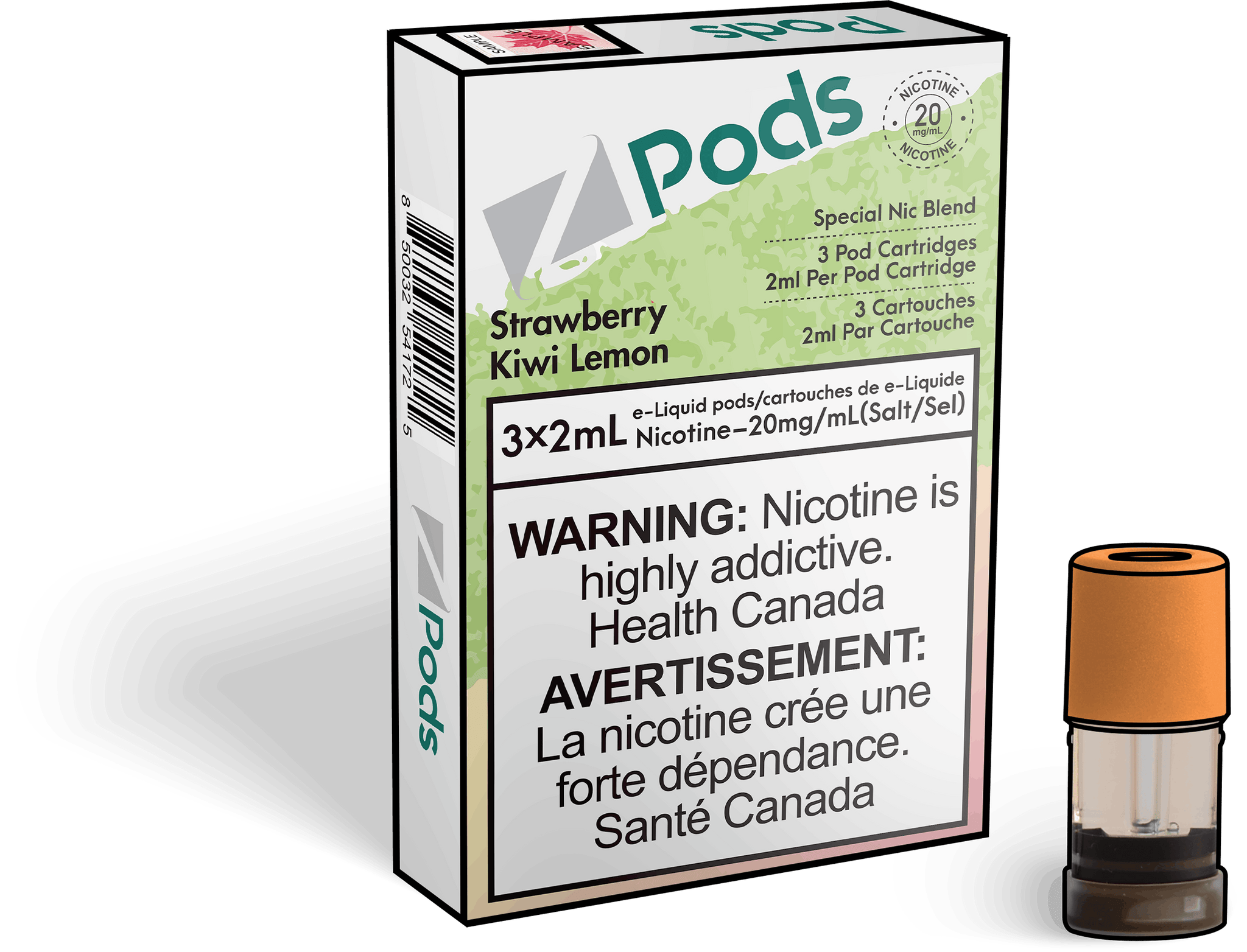 Z Pods-Kiwi Lemon