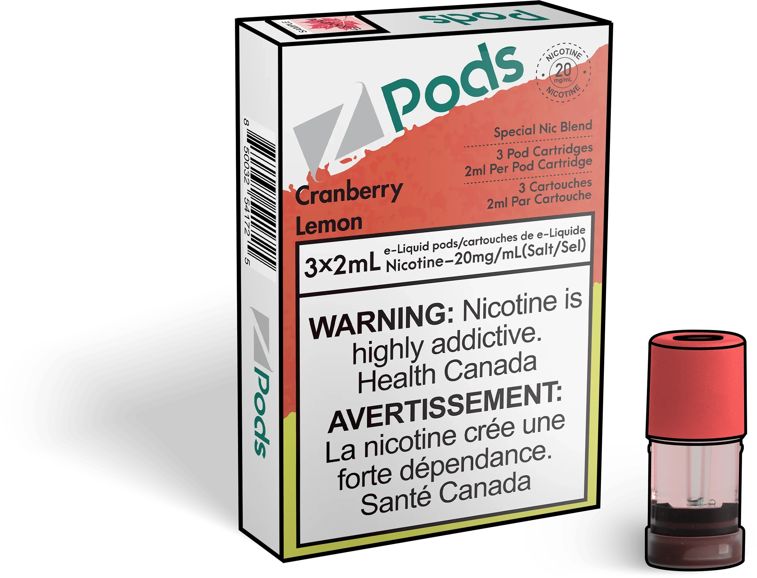 Z Pods Cranberry Lemon