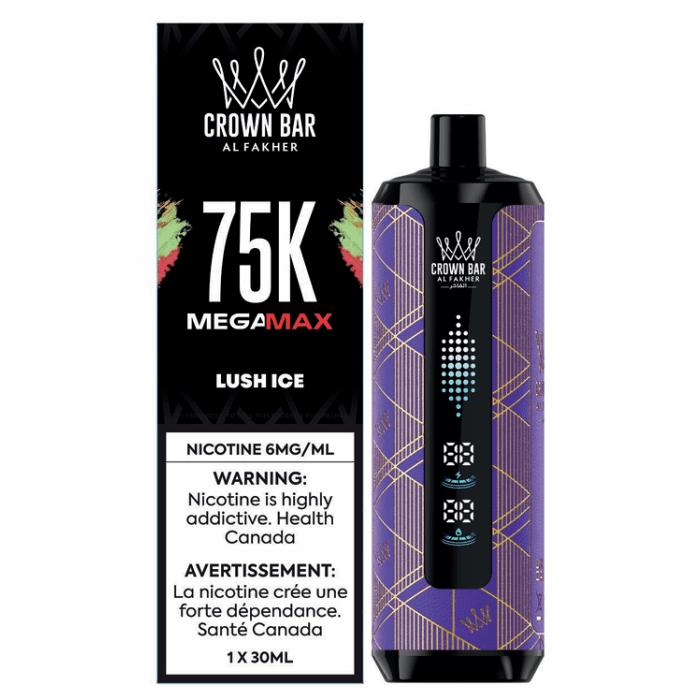 AL FAKHER CROWN BAR 75K Lush Ice