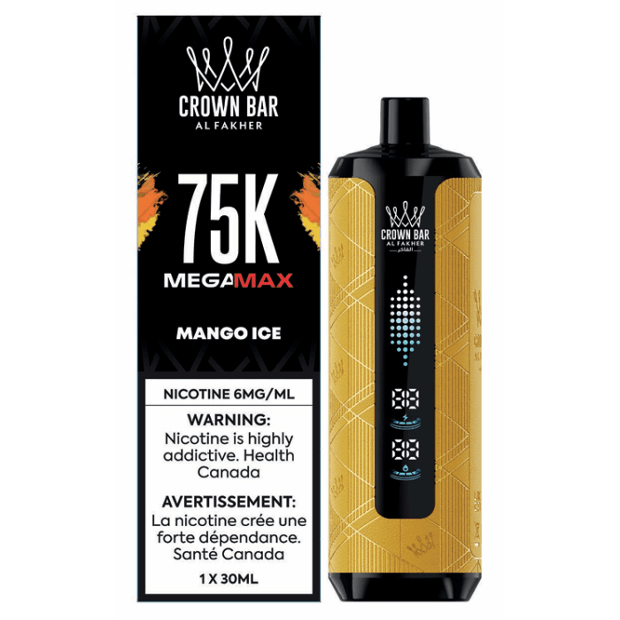 AL FAKHER CROWN BAR 75K Mango Ice