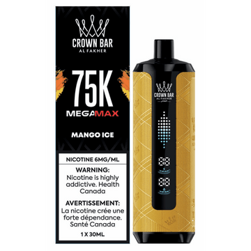 AL FAKHER CROWN BAR 75K Mango Ice