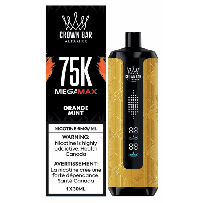AL FAKHER CROWN BAR 75K Orange Mint