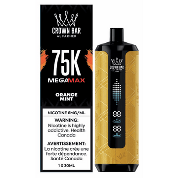 AL FAKHER CROWN BAR 75K Orange Mint