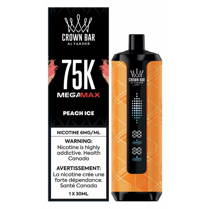AL FAKHER CROWN BAR 75K Peach Ice
