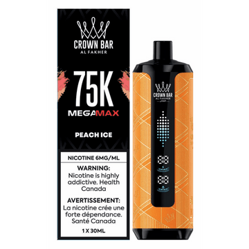 AL FAKHER CROWN BAR 75K Peach Ice