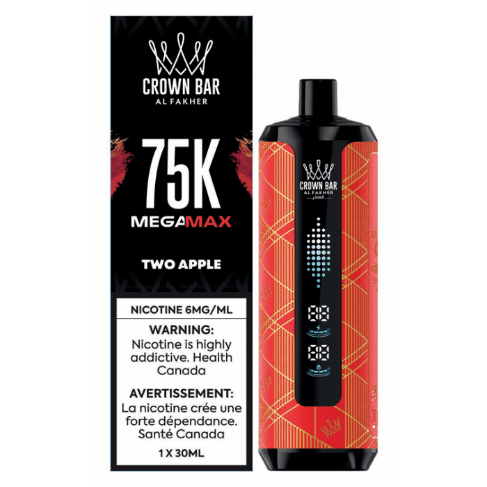 AL FAKHER CROWN BAR 75K Two Apple