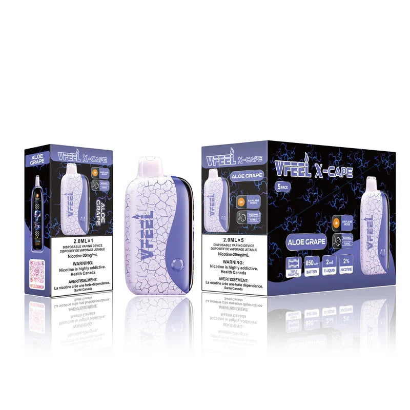 VFEEL X-Cape 60K Puffs - Aloe Grape