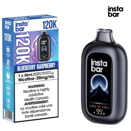 INSTABAR 120K - Blueberry Raspberry