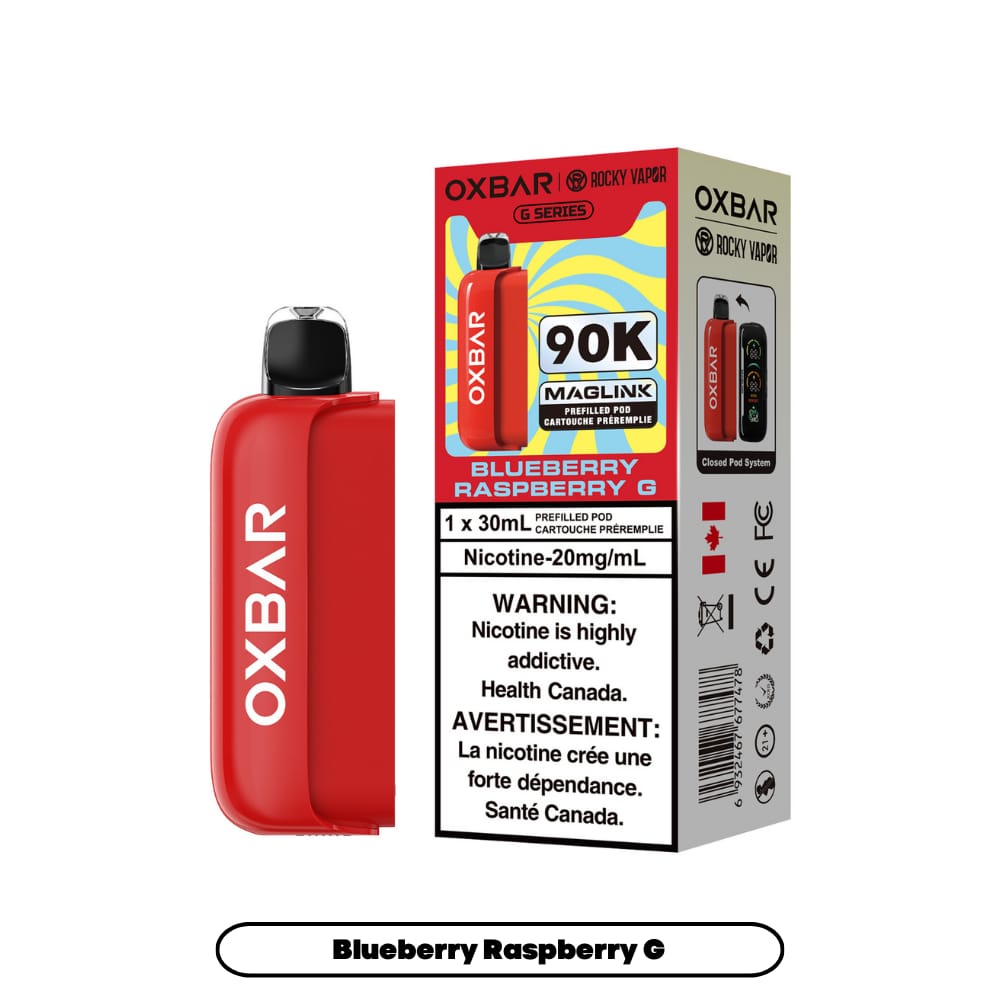 OXBAR 90K PODS - Blueberry Raspberry G