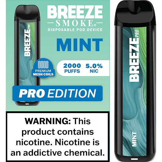 BREEZE PRO 2000 GLUBULE MINT