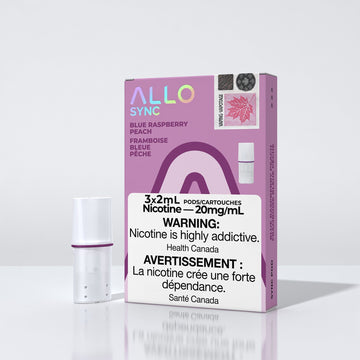 Allo-Blue Raspberry Peach Pods
