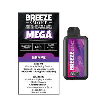 BREEZE MEGA 60K Grape
