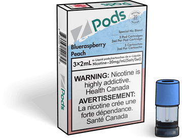 Z Pods-Blue Raspberry Peach