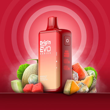 DRIP’N EVO 28K Watermelon Cantaloupe Honeydew lce