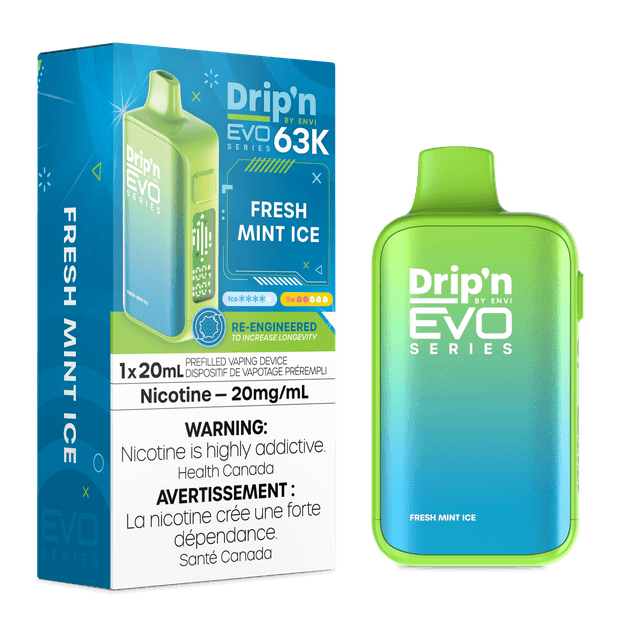 DRIP’N 63K –  FRESH MINT ICE