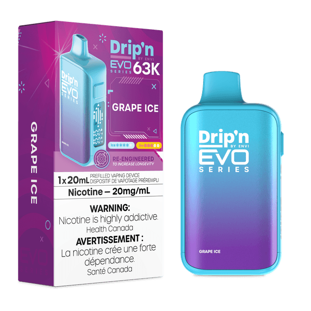 DRIP’N 63K –  GRAPE ICE