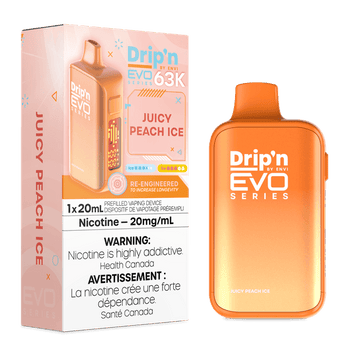 DRIP’N 63K –  JUICY PEACH ICE