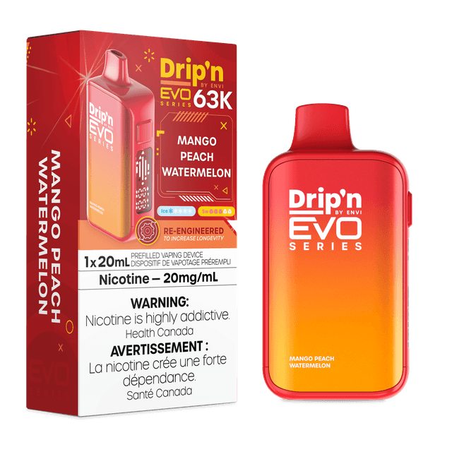 DRIP’N 63K –  MANGO PEACH WATERMELON
