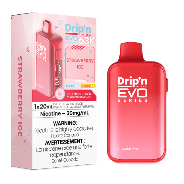 DRIP’N 63K –  STRAWBERRY ICE