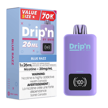 DRIP'N 70K Blue Razz