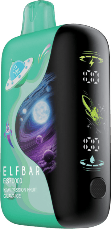ELFBAR FS 70K - KIWI PASSION FRUIT GUAVA ICE