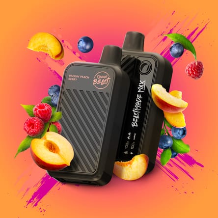 FLAVOUR BEAST 18K MAX Packin Peach Berry