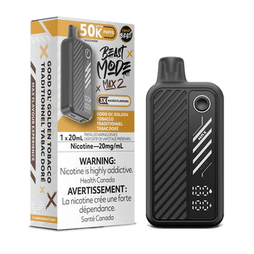 Flavour Beast Beast Mode Max 2 Good Ol' Golden Tobacco