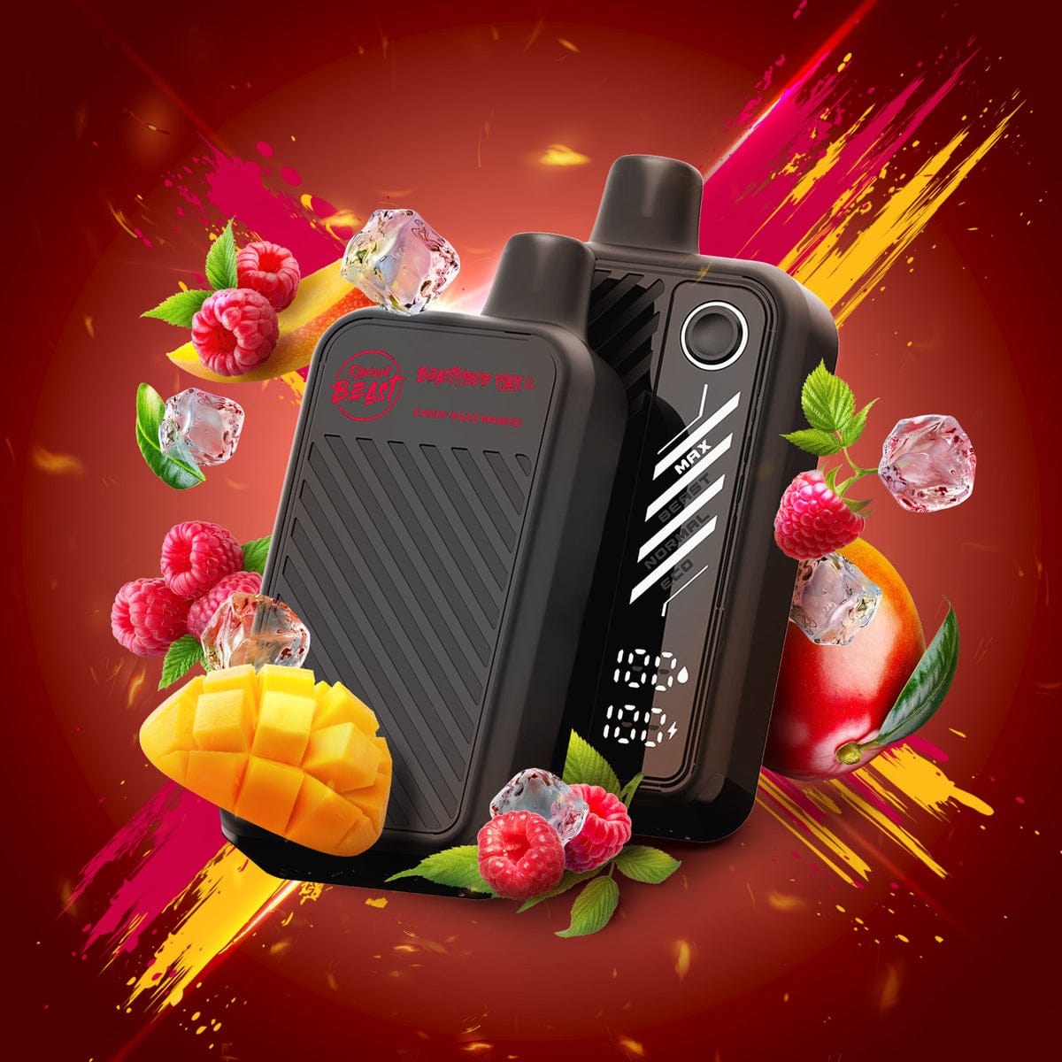 Flavour Beast Beast Mode Max 2 Ragin Razz Mango
