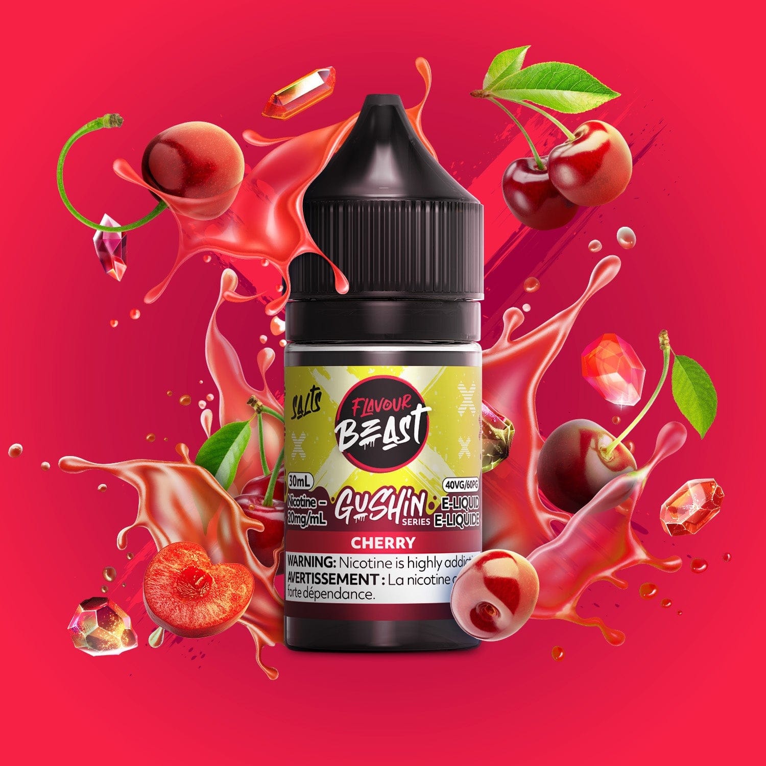Flavour Beast Gushin - Cherry