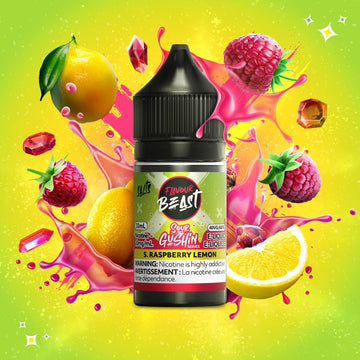 Flavour Beast Gushin - Sour Raspberry Lemon