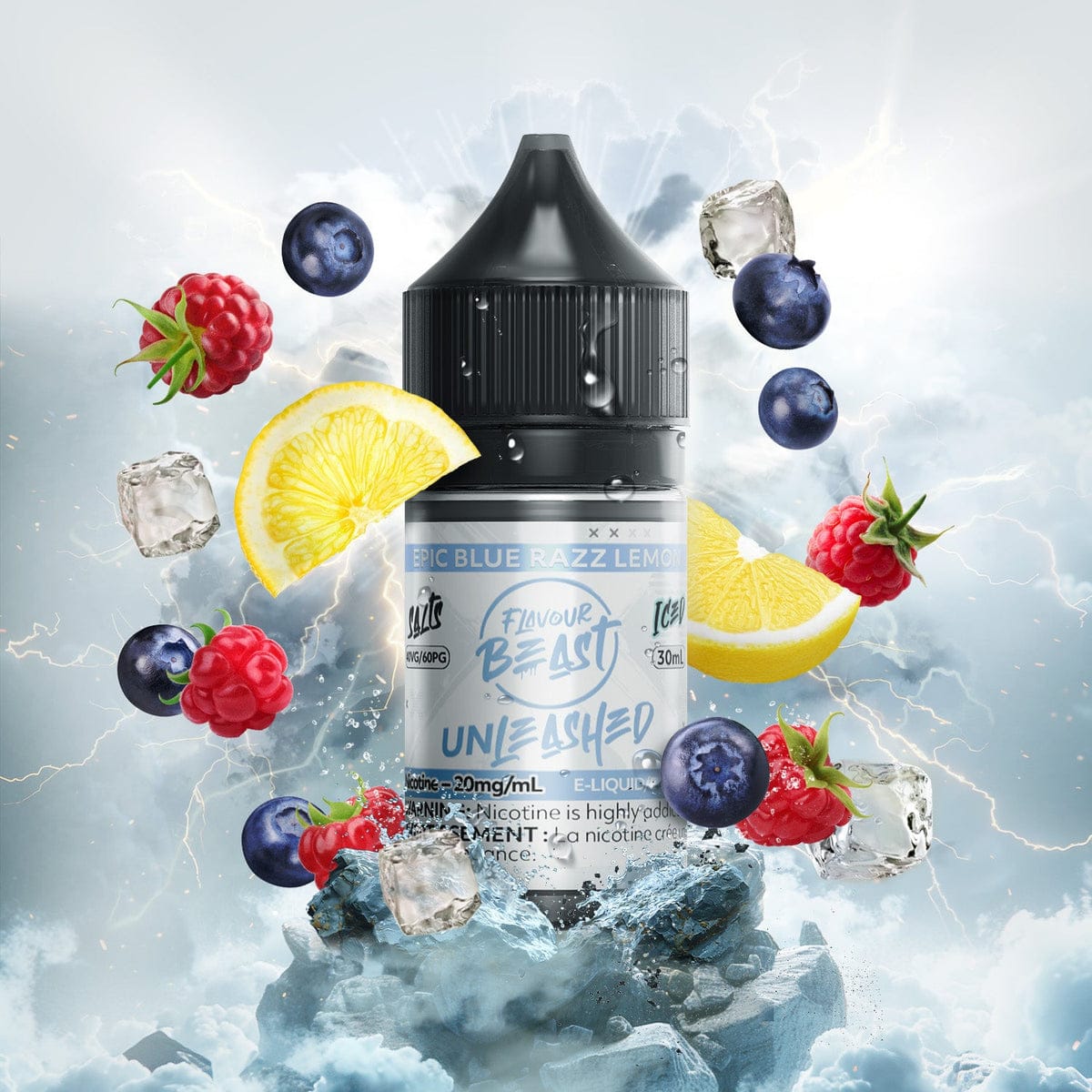 Flavour Beast Unleashed Epic Blue Razz Lemon